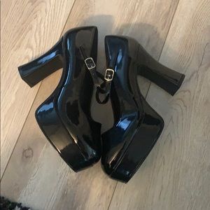 Black Mary Jane Costume shoes